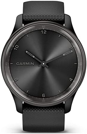 Garmin Vívomove Trend Trend Hybrid Smartwatch עם עמדת מטען ניידת ומגני יציאה טעינה