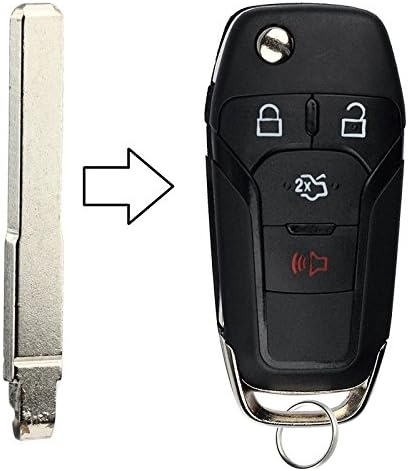 כניסה ללא מפתח כניסה ללא מפתח FOB מרחוק מפתח כניסה מפתח הוצאת מפתח ריק עבור פורד 2013-2017 Fusion 2015-2019 F-150 F-250
