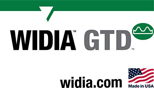 WIDIA GTD GT415005 ניצחון GT41 HP ברז, חממה תחתונה למחצה, חתך יד ימין, 4 חלילים, M10 x 1.5, HSS-E-PM, ציפוי TICN