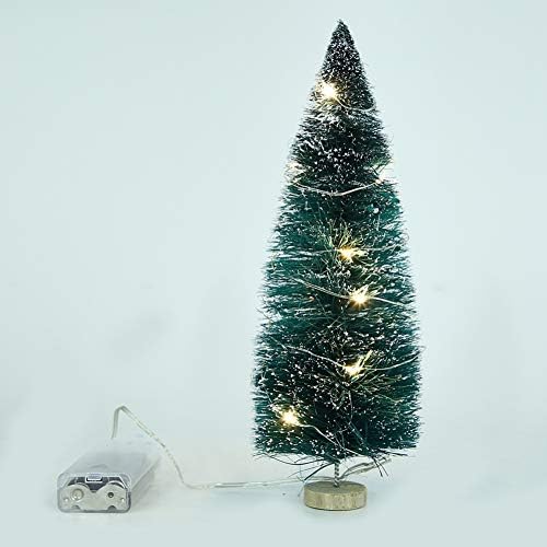 עץ חג המולד של 23 סמ LED, עץ חג המולד מעוטר עץ חג המולד מיני, למסיבת חג המולד
