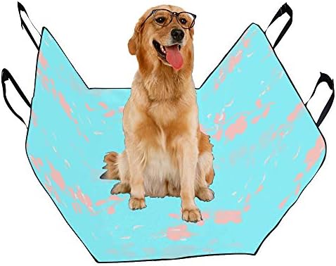 כיסוי מושב כלב מותאם אישית סתיו עמוק עיצוב סגנון רטרו הדפסת רכב מושב מכסה לכלבים עמיד למים החלקה עמיד רך לחיות