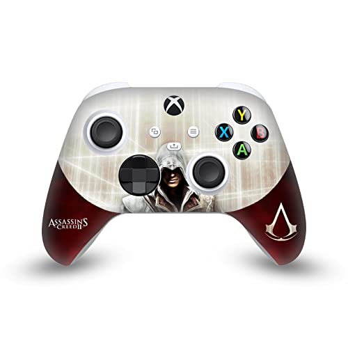 עיצובים של מקרה ראש מעצבים רשמית של Assassin Assassin Creed Ezio II גרפיקה מדבקה ויניל משחקי עור מדבקות תואם ל- Xbox