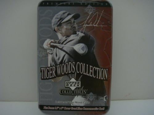 UD PGA Tiger Woods Collection Set & Card Set