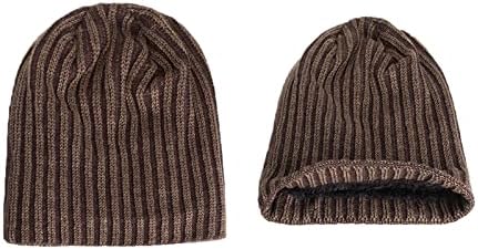 כובעים סרוגים של גואנגיואן לגברים חמים יותר נעימים טוויד כובע כובע כובע כובע כותנה כובע כפה עבה שלג סקי כובע גולגולת