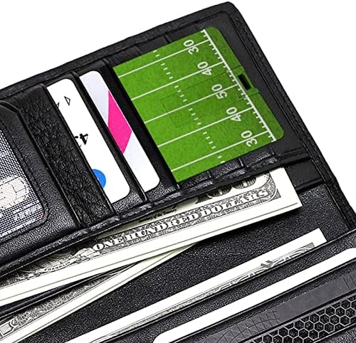 כרטיס אשראי באשראי כדורגל אמריקאי כונן פלאש USB כונן אחסון מקל זיכרון נייד כונן 32 גרם