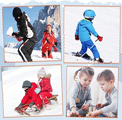 טרנדים אמריקאים גרבי צמר לילדים גרביים חמות עבות לילדים לגרבי סנובורד סקי