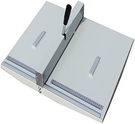 18 אינץ ידני מכונת קיפול ניקוד נייר שולחן העבודה נייר כרטיס גזירת מלך השערים עם 2 מגנטי בלוקים