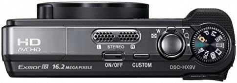 מצלמת סטילס דיגיטלית של סוני סייבר-שוט-אקס-אקס 9 וולט 16.2 מגה פיקסל עם עדשת זום אופטית פי 16, פנורמה לטאטא