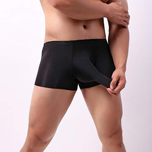 תקצירי גברים לאטינדיי נושמים משי נושם משי בהשראת תחתונים בהשראת תחתונים