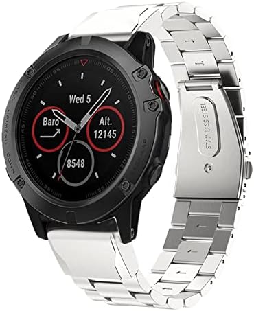 Czke נירוסטה 26 ממ 22 ממ מהיר שחרור מהיר של פסי שעון עבור Garmin Quickfit Watch Band