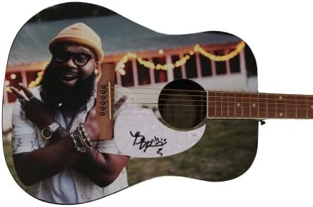 Blanco Brown חתום חתימה בגודל מלא בגודל אחד מסוג זה בהתאמה אישית של גיבסון אפיפון גיטרה אקוסטית עם אימות JAME