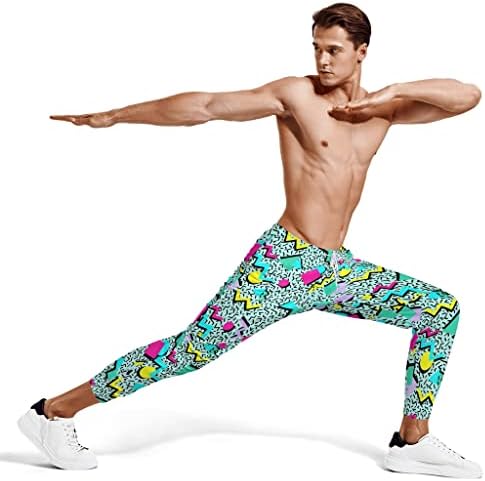 סיאגואה רטרו -80 -90 מכנסי טרנינג תלבושת תלבושות מכנסיים לגברים אצן גרפי ספורט אימון מסלול מכנסיים