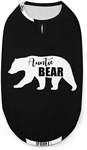 דודה דוב דוב כלבים סוודר סווטשירט סווטשירט בגדים לכלבים וחתולים בינוני קטנים 2xl