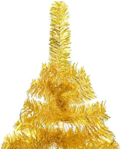 עץ חג מולד מלאכותי, קישוטים לחג חג המולד, עץ חג המולד במשרד, עצי חג מולד מסחריים, מתאים לשימוש פנים וחוץ, עם דוכן זהב
