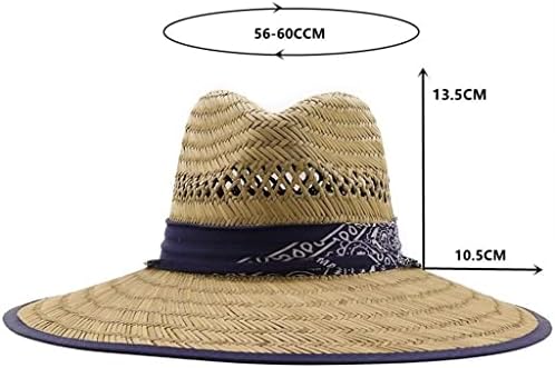 ZSEDP עבודות יד נשים גברים קיץ חוף כובע שמש חיצה קיץ רחב שוליים ג'אז פנמה כובע מציל