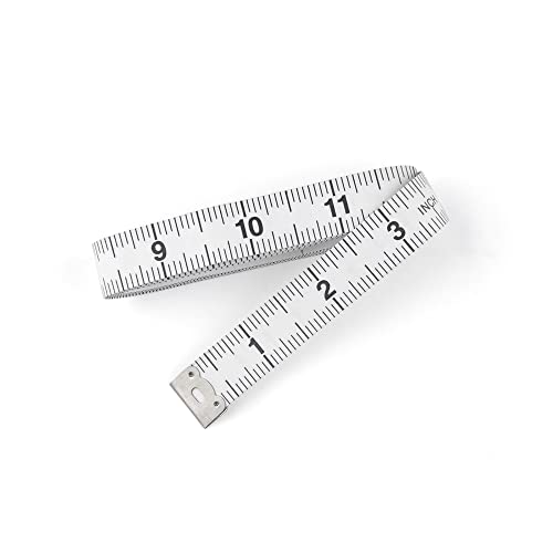 קלטת מודדת מדידה רכה לתפירה בגוף סולמות כפולים גמישים סרגל ירידה במשקל מדידה רפואית מדידה מלאכה של שליט ויניל, יש סולם