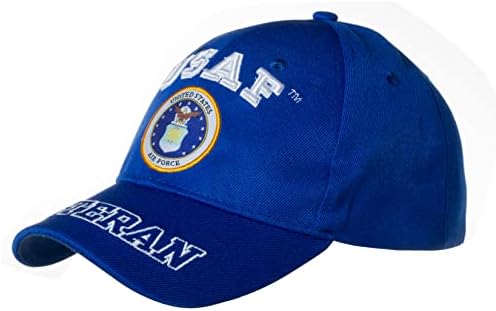 מורשה רשמית כובע בייסבול רקום ותיק של חיל האוויר של ארצות הברית