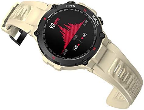 שעונים חכמים לגברים, Cosulan Sport Fitness Watch עם IPS מסך/Bluetooth/Auto Monitor Monitor/לחץ דם/SPO2/Monitor Step