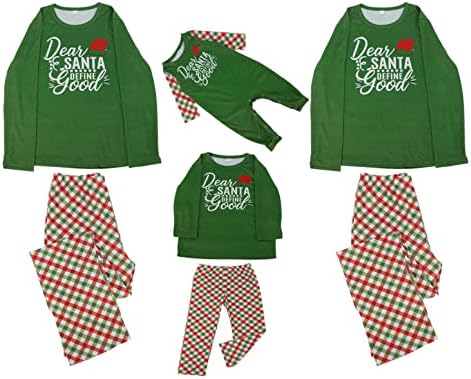 תלבושות של בגדי שינה של פיג'מה עכבר משפחתית, הגדרת שינה לחג המולד תואמת פיג'מה משפחתית פיג'מות חג המולד.