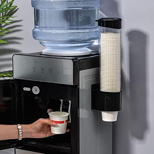 חד פעמי נייר כוס קיר רכוב מחזיק כוס אחסון מתלה ביתי מתקן מים פלסטיק מחזיק כוס אוטומטי כוס מסיר
