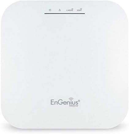 Engenius EWS357AP WIFI 6 AX1800 2x2 Gigabit Wireless Point & Technologies 802.3AT/AF Gigabit POE+ תכונות מזרק עד 30 וואט של