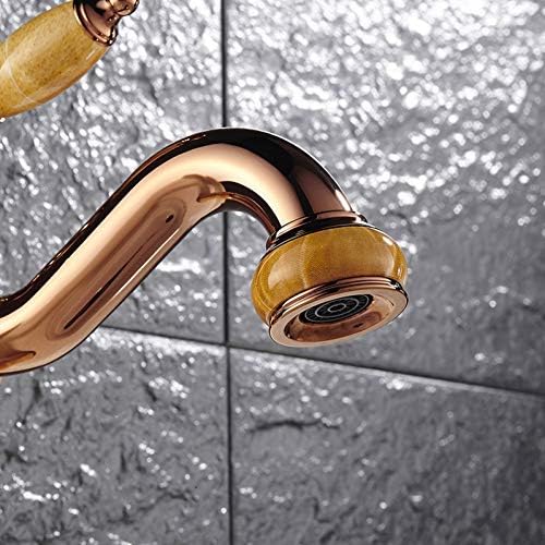 Chen Kitchen Tap New Jade Faucet Faucet Rose Gold Gold Bucet Bucet, Buter Bap Mixer Lap Mixer Trap Lap