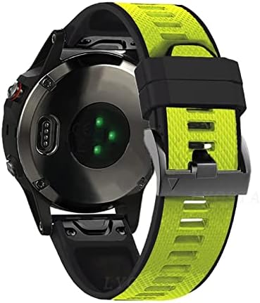 MGTCAR 26 22 ממ סיליקון מהיר שחרור מהיר רצועת שעון עבור Garmin Fenix ​​6X 6S Pro 5x 5 פלוס 3 שעות Enduro Smartwatch