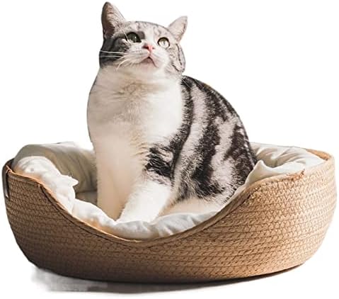 Deflab חתול קן מיטת חיות מחמד כרית כרית כלב מלונה ספה ארבע עונות סל נוח סל אטום למים כרית נשלפת שקי שינה ציוד חיות