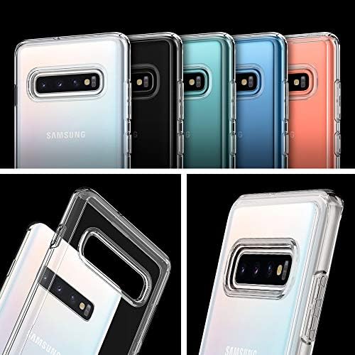 Spigen Ultra Hybrid המיועד למארז Samsung Galaxy S10 - Crystal Clear