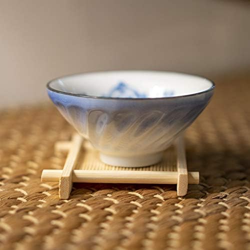כוס תה קרמיקה בצורת כובע בצורת כובע, כוס תה קרמיקה, דפוס מסורתי סיני