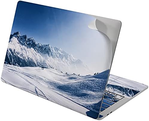 עור ויניל אלטרנטיבי עור תואם לאוויר MacBook 13 אינץ 'מק פרו 16 רשתית 15 12 2020 2019 2018 הרים מושלגים ציפורים