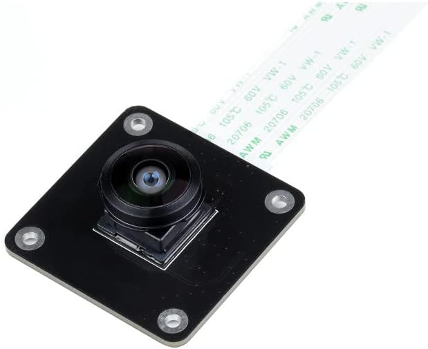 IMX378-190 מצלמת עדשת דגים ללוח סדרת פטל PI, עדשת דגים רחבה של 190 מעלות, 12.3MP, שדה ראייה רחב יותר