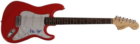 מליסה אתרידג 'חתמה על חתימה בגודל מלא מכונית מירוץ אדומה פנדר סטרטוקסטר גיטרה חשמלית עם אימות ג'יימס ספנס JSA - אימות