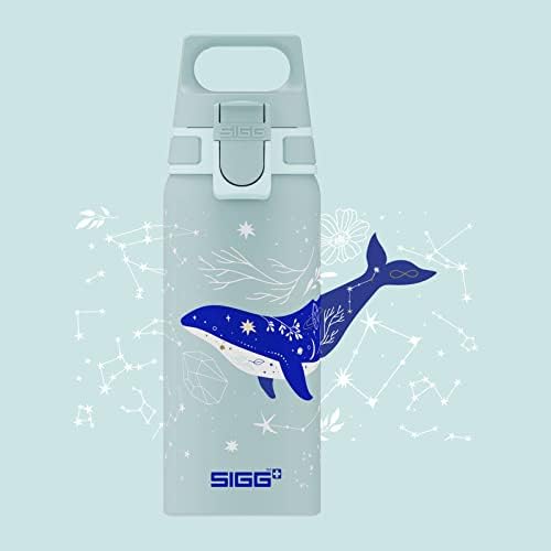 Sigg - אלומיניום ילדים בקבוק מים - WMB צלילה אחת - מתאימה למשקאות מוגזים - אטום דליפות - קל משקל - BPA חינם - מוסמך ניטרלי
