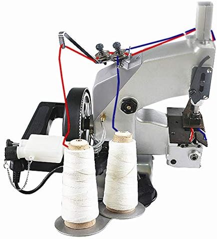 Hanchen תיק נייד קרוב יותר מכונת סגירה דו-מיתרית מכונת תפירה חשמלית מכונת אריזה ארוגה אוטומטית לשקית ארוגה/שקית נחש/שקית