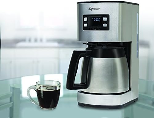 Capresso 435.05 נירוסטה 10 כוס מכונת קפה תרמית ST300