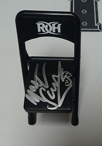 מרטי סקורל חתמה על פעולת ROH איור צעצוע יסא צעצועים באס COA חדש יפן ההיאבקות - צלמיות היאבקות