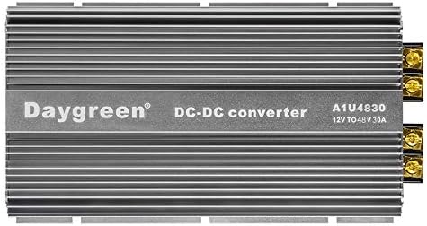 Daygreen 12V עד 48V 30A 1440W DC DC BOOSTER BOORSER, לא מבודד