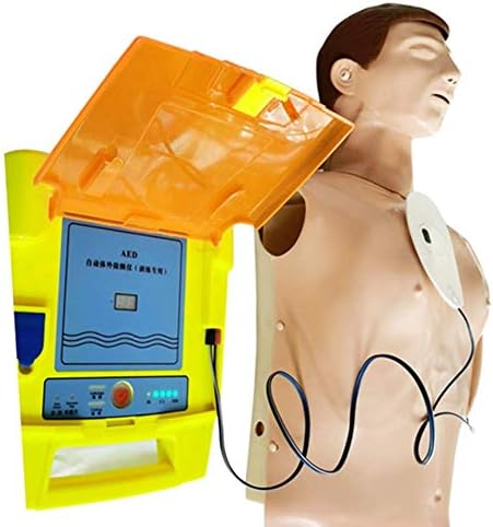 חצי גוף גוף CPR-AED הכשרה מאניקין עם מכשיר הכשרה דפיברילציה