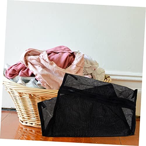 אליפיס 8 יחידות שחור שק כביסה כביסה תיק לכביסה עדינה רשת לשטוף תיק לשטוף תיק לכביסה עדינה כביסה עדינה שקית