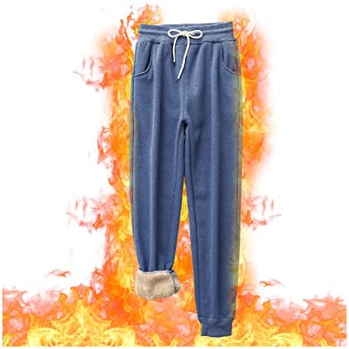 מכנסי זיעה מכנסיים ממשיכים לכיסים צבע פלוס מכנסי זיעה חורמים של קטיפה מזדמנים מכנסי זיעה חמים נשים נשים מזדמנות בתוספת גודל