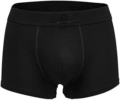 מכנסי בוקסר לגברים BMISEGM מכנסיים קצרים אופנה גברית תחתוני ברכיים סקסים במעלה תקצירים תחתונים תחתונים תחתונים