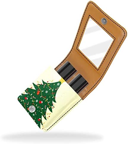 חמוד נייד איפור תיק קוסמטי פאוץ, שפתון מחזיק איפור ארגונית, חג המולד עץ קריקטורה