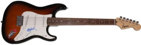 וילי נלסון חתם על חתימה בגודל מלא פנדר סטרטוקסטר גיטרה חשמלית ד עם אימות פסא דנ א-זר ג ' ינג 'י, הצליל בראש שלך, יוצר הצרות,