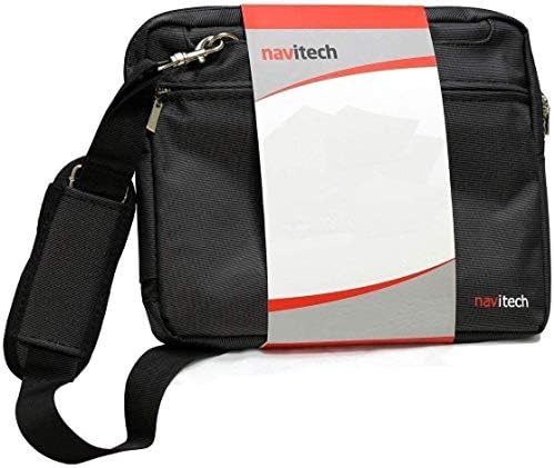 Navitech Black Sleek Premium Premium Destop תיק מחשב נייד - תואם לתחנת העבודה הסלולרית של ASUS PROART PRO
