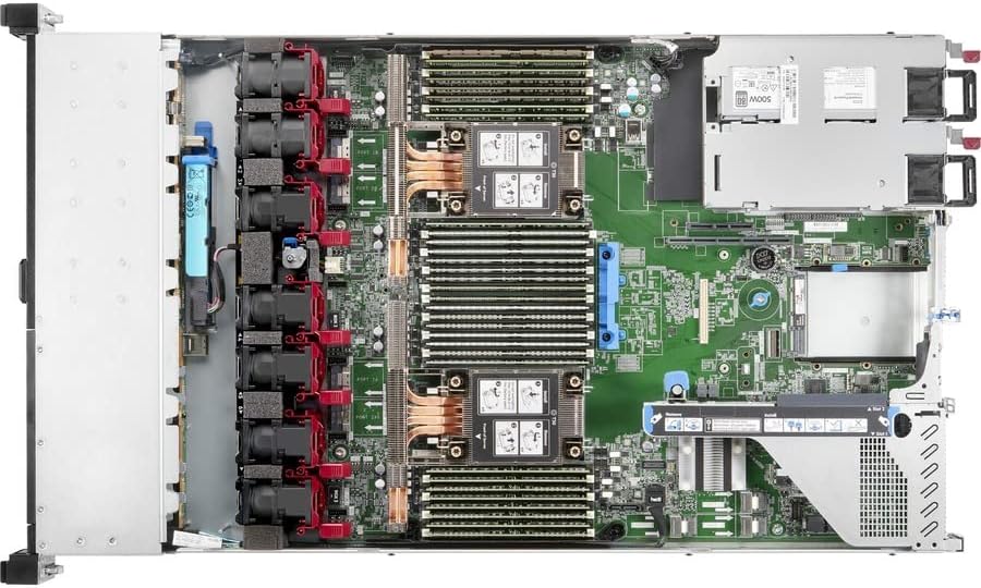 HPE proliant DL360 G10 פלוס שרת מתלה 1U - 1 x אינטל Xeon Silver 4309Y 2.80 ג'יגה הרץ - 32 GB RAM - בקר ATA סידורי