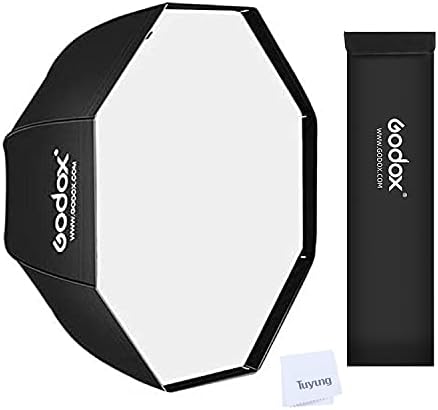 גודוקס נייד 80 ס מ / 31.5 מטריית אוקטגון סופטבוקס רפלקטור עם תיק נשיאה עבור סטודיו תמונה פלאש מבזק