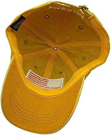 דגל אמריקה כובע בייסבול כותנה וינטג 'ארהב כובע דגל מתכוונן כובע אבא במצוקה לשטוף לגברים נשים בני נוער