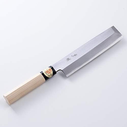 Honmamon Shigekatsu סכין מטבח Usuba 180 ממ למסירה ימנית, לירקות קצה להב: SK חומר