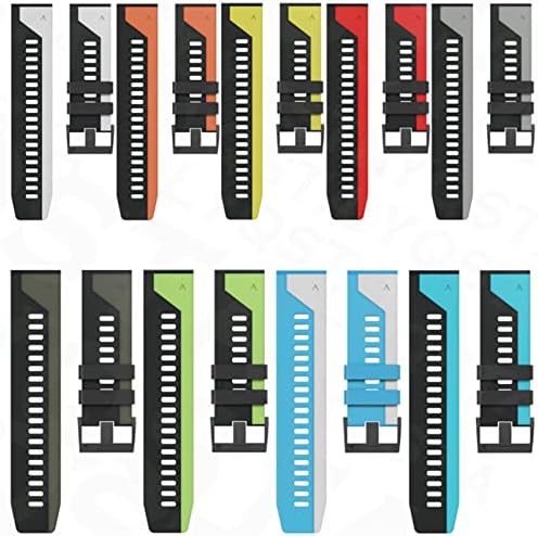 Kavju 22 26 ממ QuickFit רצועת Watchband עבור Garmin Fenix ​​6 6x Pro 5x 5 Plus 3HR 935 945 S60 SmartWatch Band צמיד צמיד